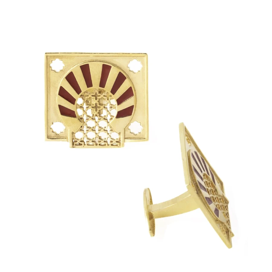 Medina Azahara Gold Cufflinks